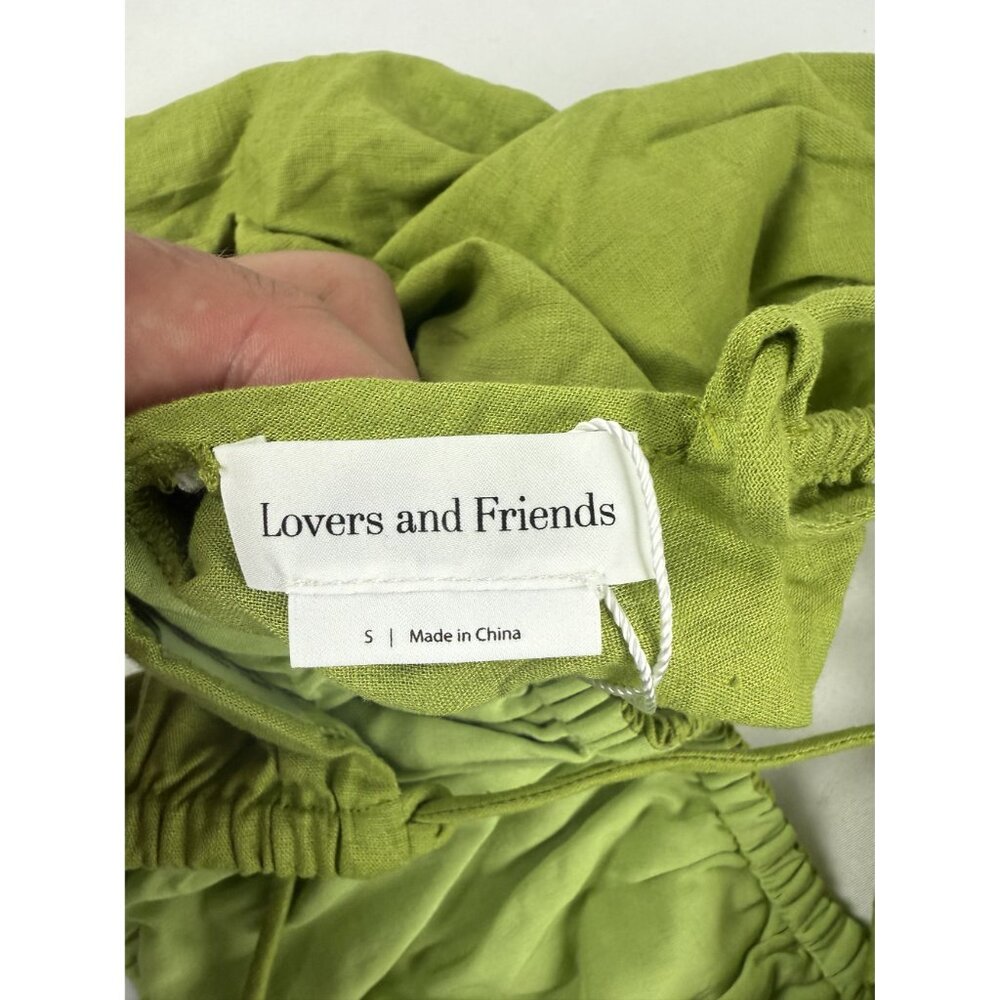 NWT Lovers and Friends Aviana Top in Green Women's Size Small - Picture 5 of 7